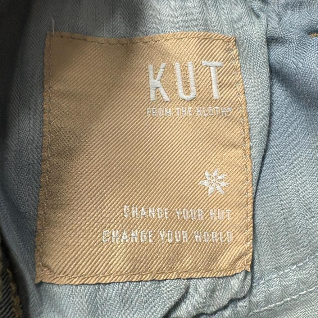 Kut from the Kloth Natalie Bootcut Jeans Womens Size 4 Blue Denim Stretch