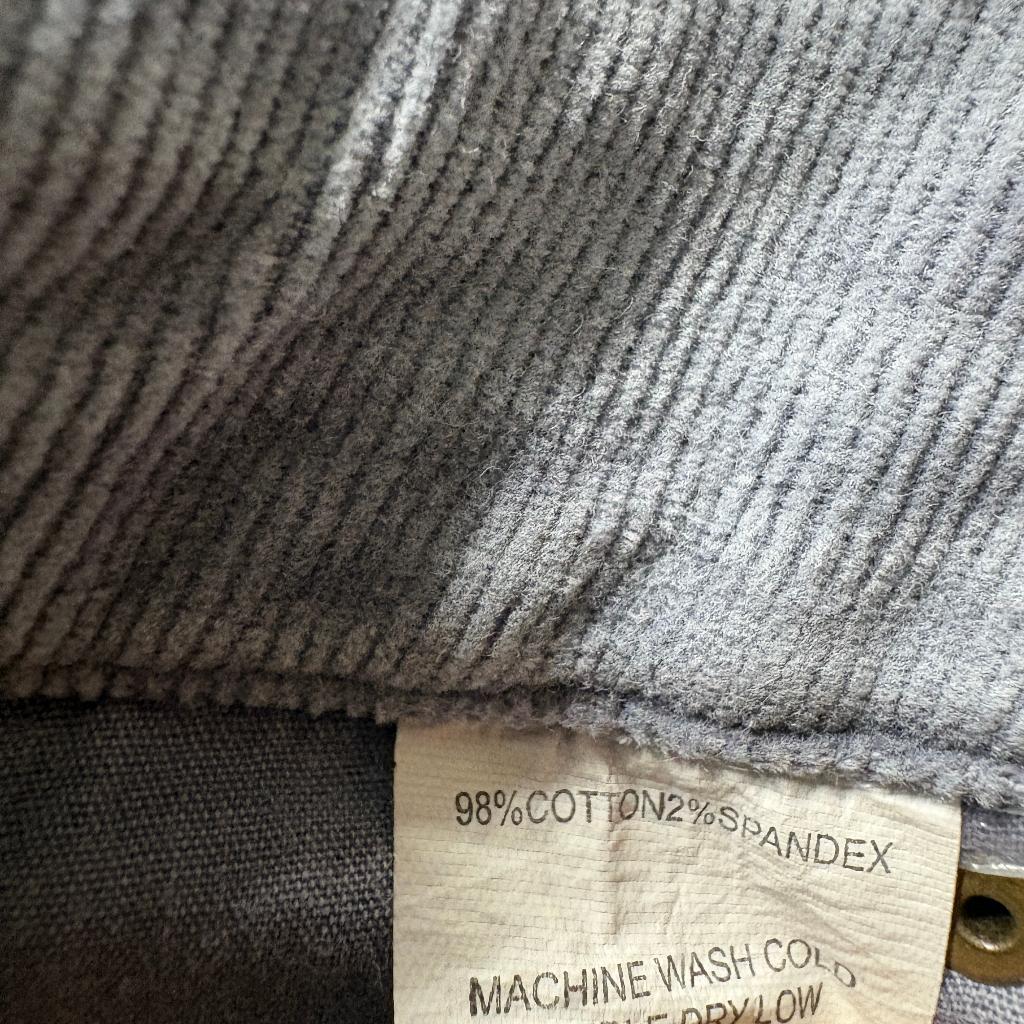 ONeill Mojave Corduroy Pants Womens Size 13 Gray Desert Rose Straight Leg NWT