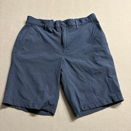 Callaway Golf Shorts Mens 32 Blue Flat Front Performance Stretch Chino