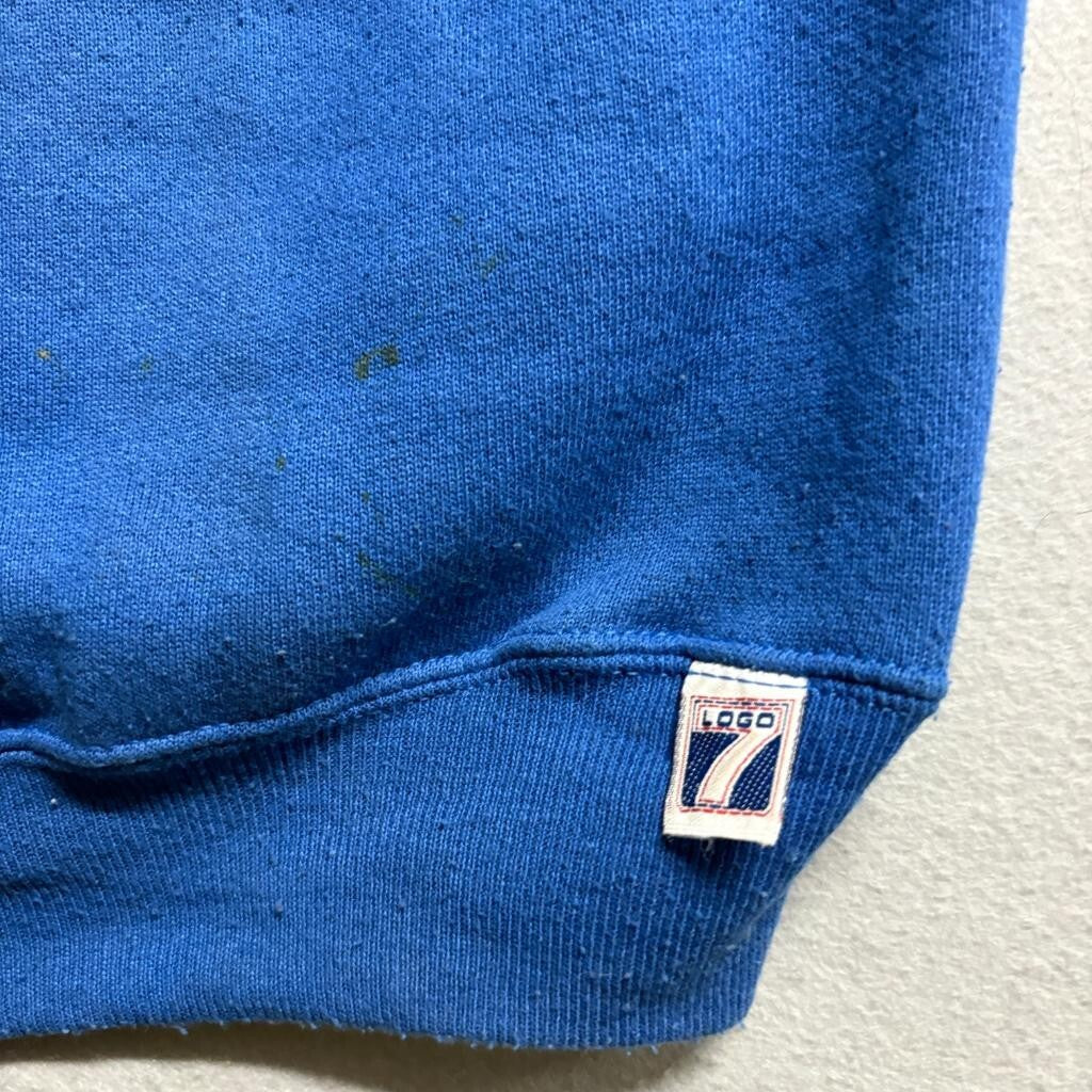 Vintage Los Angeles Clippers Logo 7 Sweatshirt Mens XL Blue NBA Crewneck USA