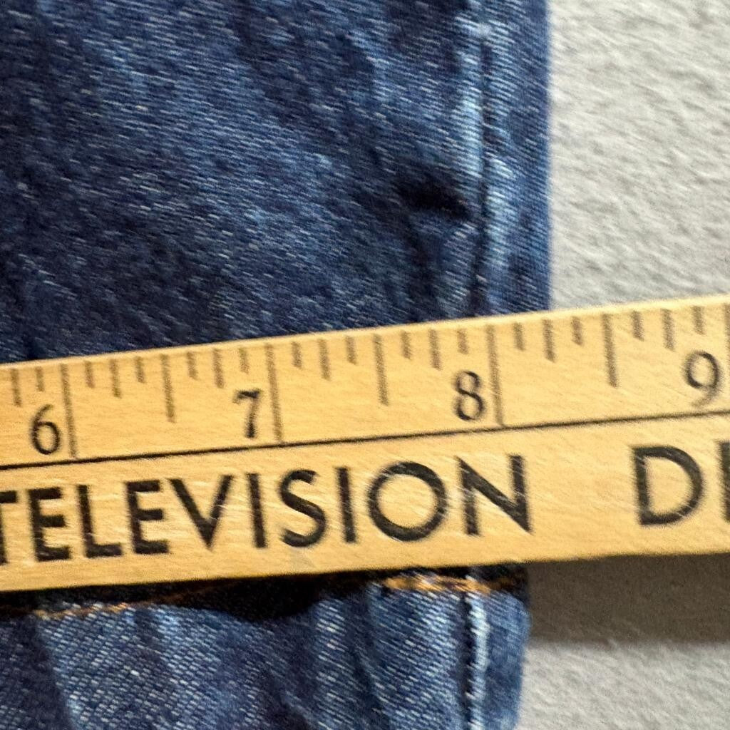 Duke Haband Classic Fit Jeans Mens 34/S Blue Denim Elastic Waist Comfort