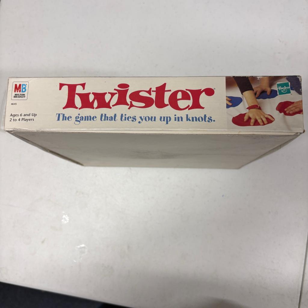 Vintage Twister Game 1998 Milton Bradley Hasbro 4645 Complete Retro Party Board