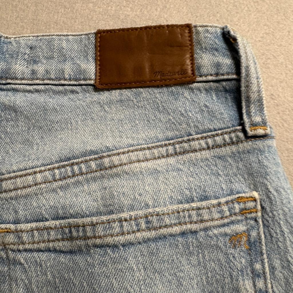 Madewell The Perfect Vintage Jean Womens 25 Light Wash High Rise Denim