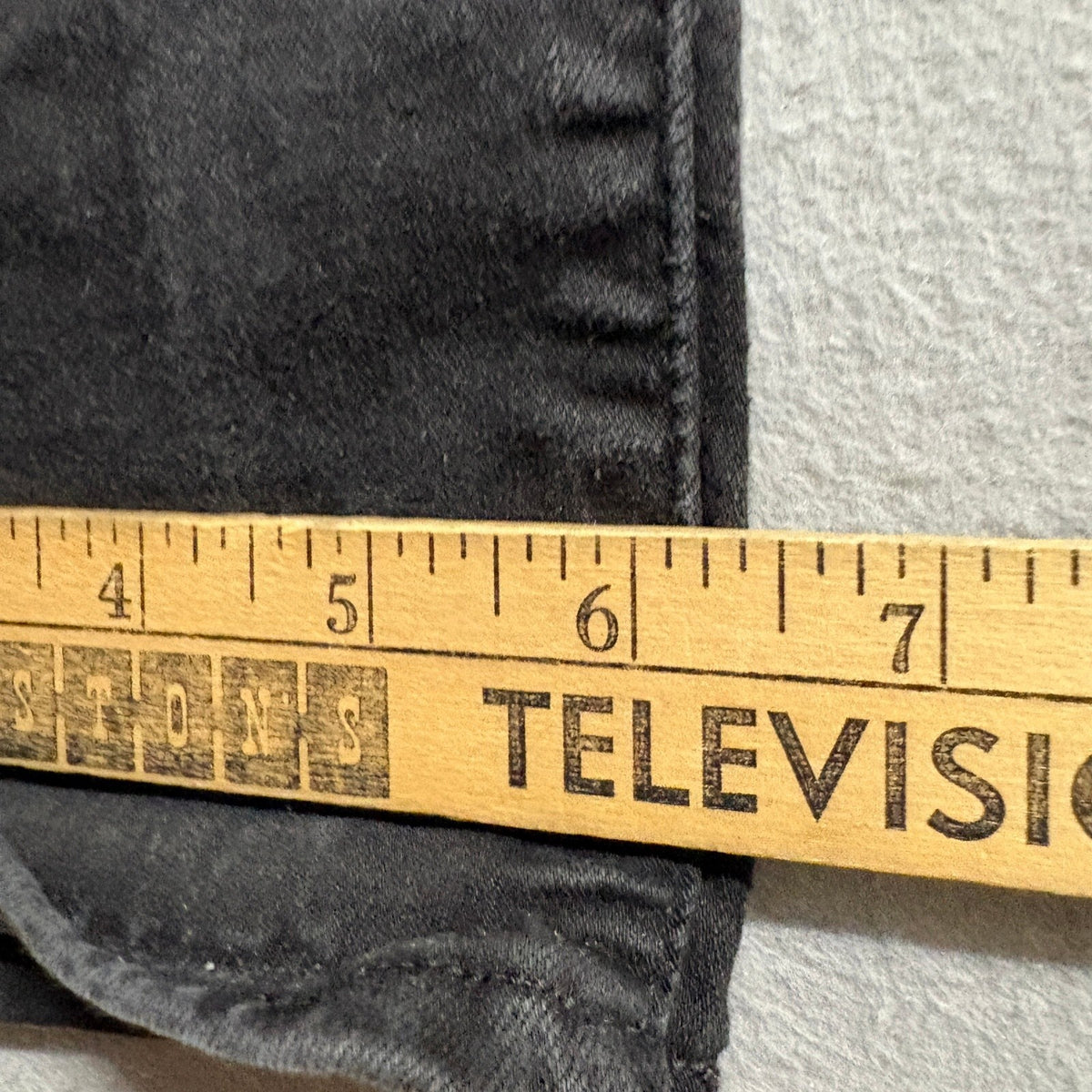 Levi's 724 High Rise Straight Jeans Womens 27 W27 L30 Black Stretch Denim Pants