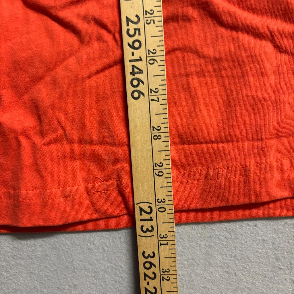 Vintage Benchline Pocket T-Shirt Mens XL Orange Blank Single Stitch Kmart NWT