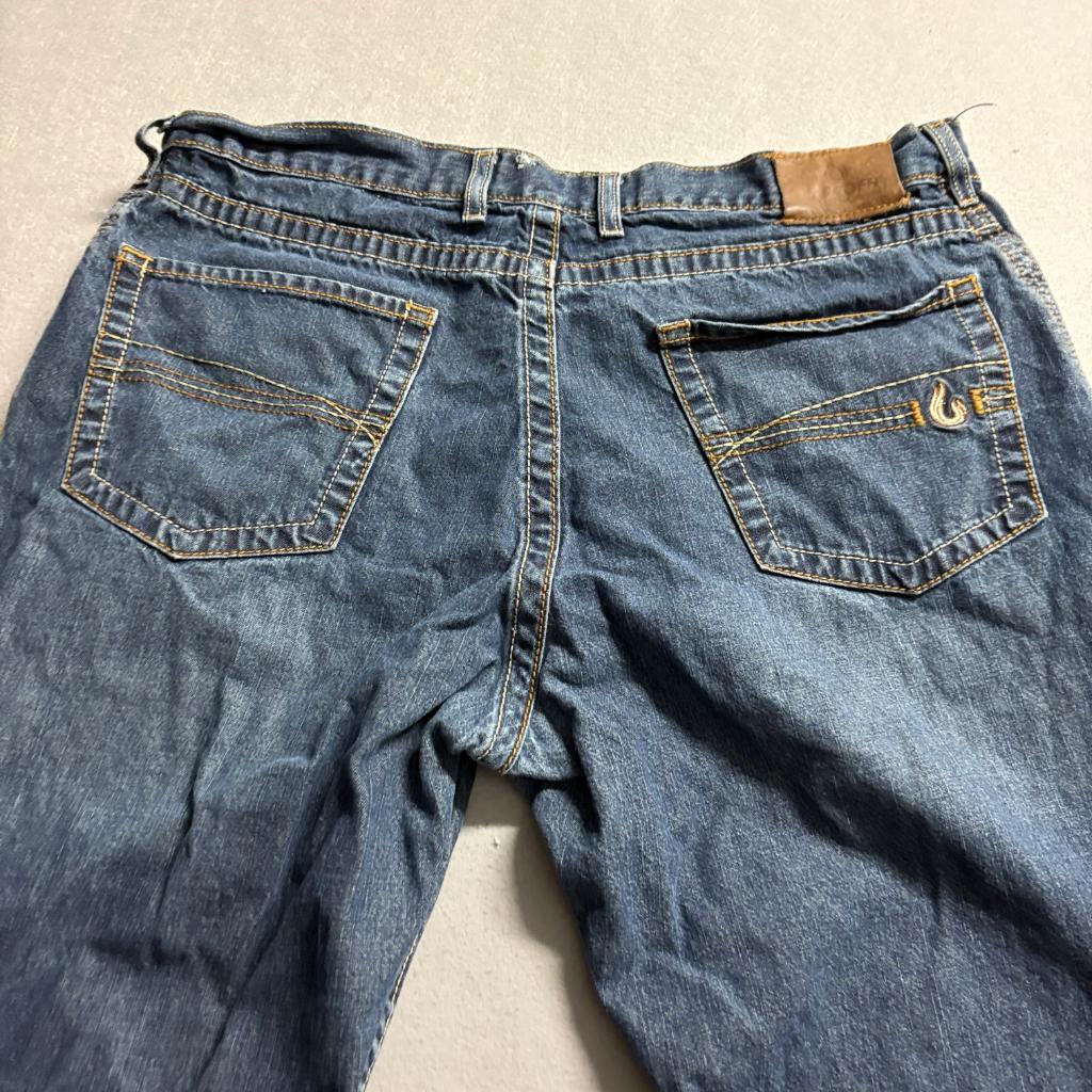 Lapco FR Flame Resistant Jeans Mens 38x32 Blue Denim Work Utility Pants