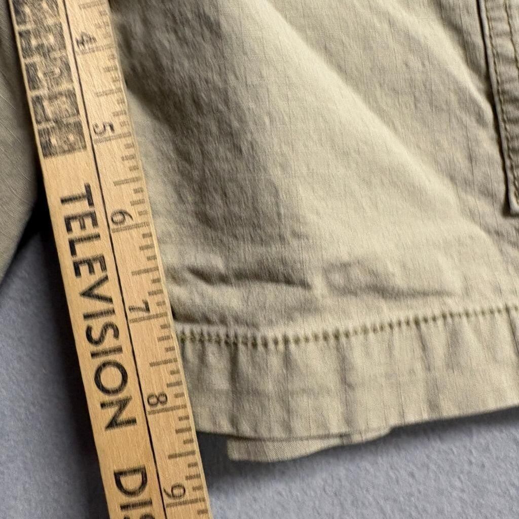The Foundry Supply Co Mens Cargo Shorts Size 44 Tan Khaki Elastic Waist Stretch