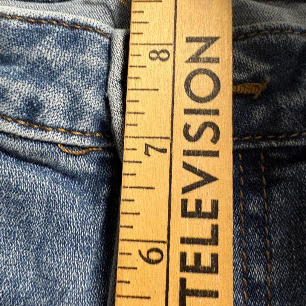 Wrangler Retro Womens Flare Jeans Size 25 x 32 Blue Denim High Rise Wide Leg