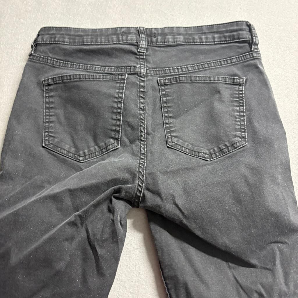 Free People Women Black Skinny Jeans Size 29 Stretch Denim Casual Pants