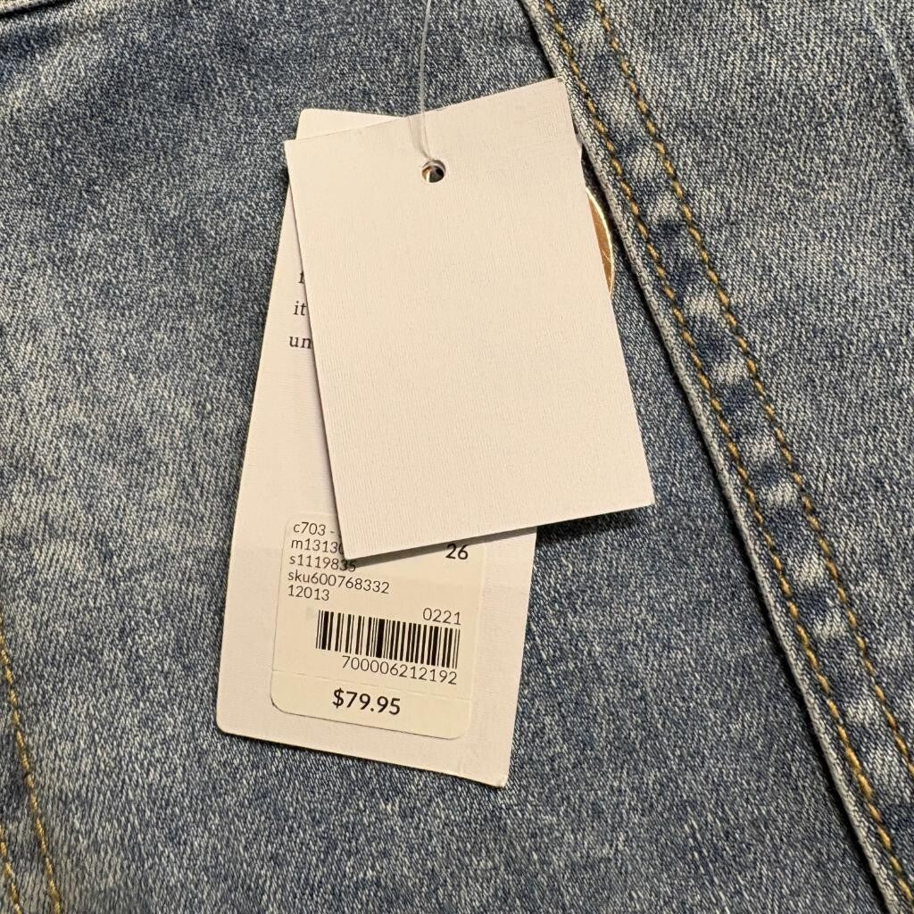 Lane Bryant Boyfriend Jeans Womens 26 Blue Flex Magic Waistband Mid Rise Stretch