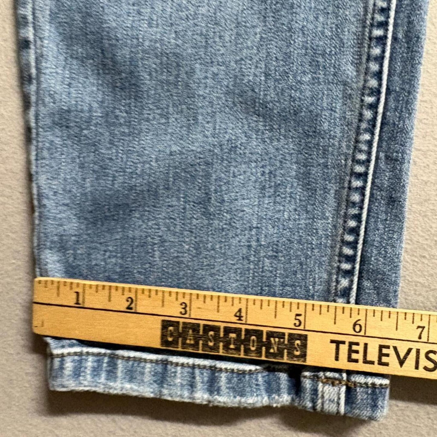 Candace Cameron Bure Jeans Womens Size 8 Blue Denim Straight Leg Stretch