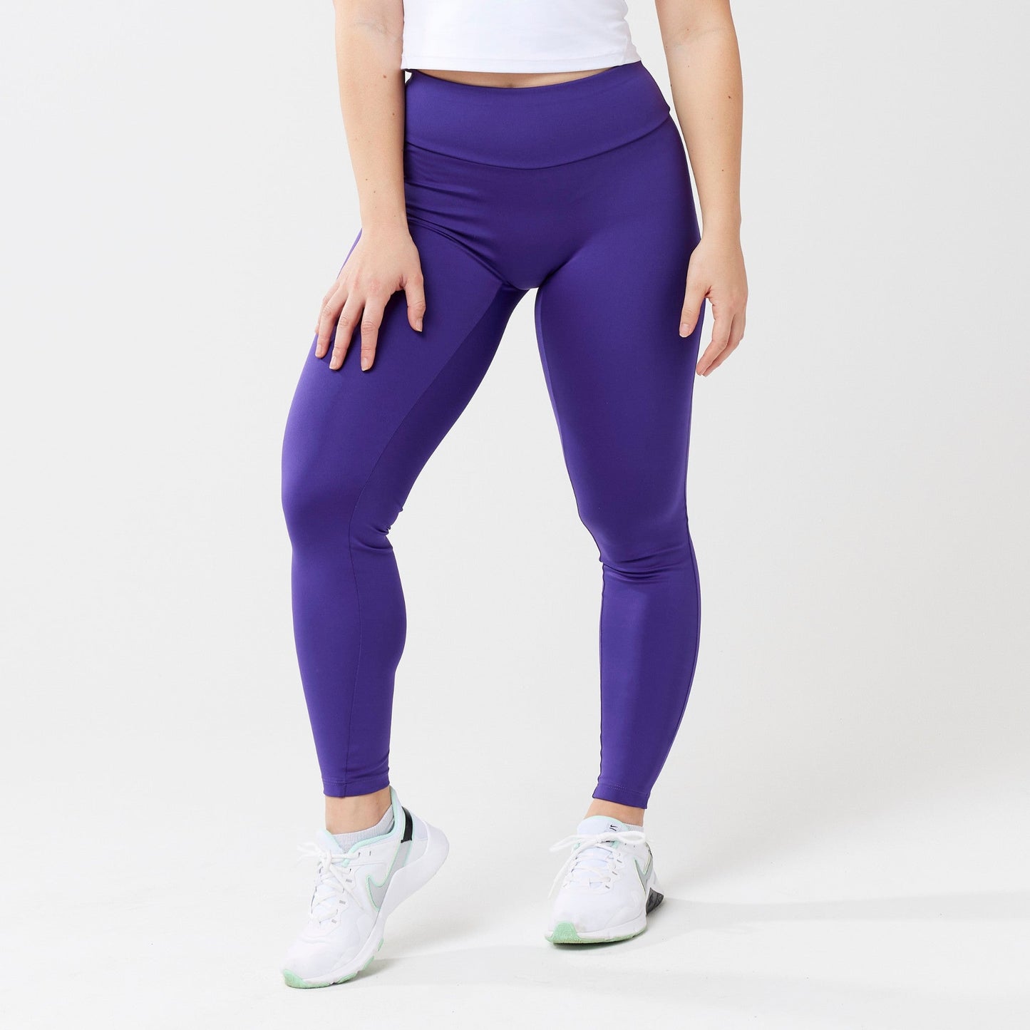 High-Rise Leggings - Indigo