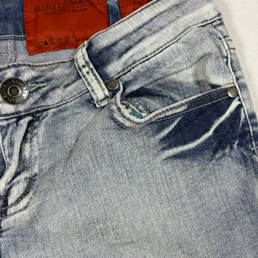 Ellus Originals mens jeans size 38 light wash Y2K vintage denim straight grunge