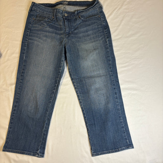Baggy Levi’s San Francisco Jeans Womens 8 Blue Denim Bootcut Wide Leg Stretch 29x29