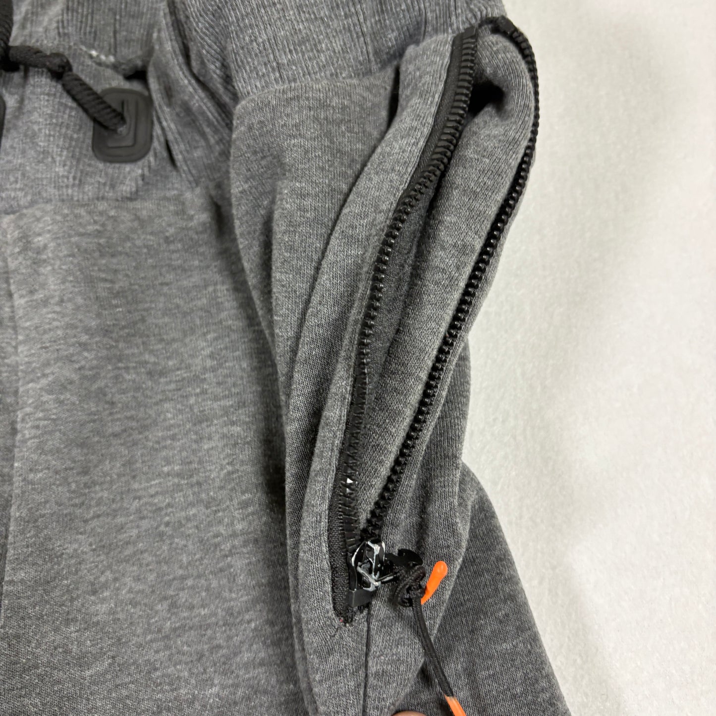 XS Jogger mens sweatpants size XL gray fleece cargo joggers streetwear grunge