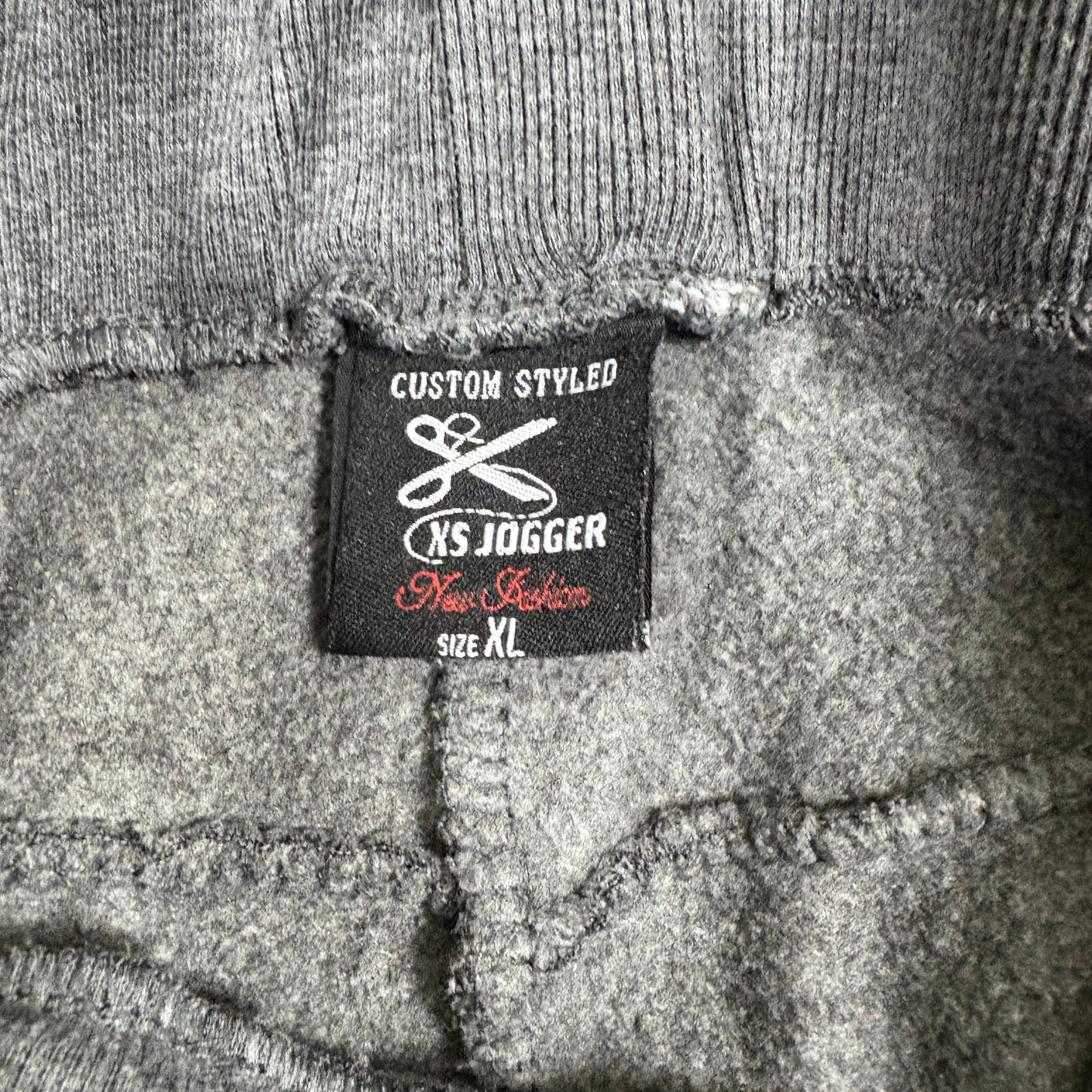 XS Jogger mens sweatpants size XL gray fleece cargo joggers streetwear grunge