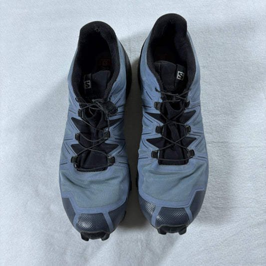 Salomon Speedcross 5 Trail Running Shoes Mens 12 Gray Black Outdoor