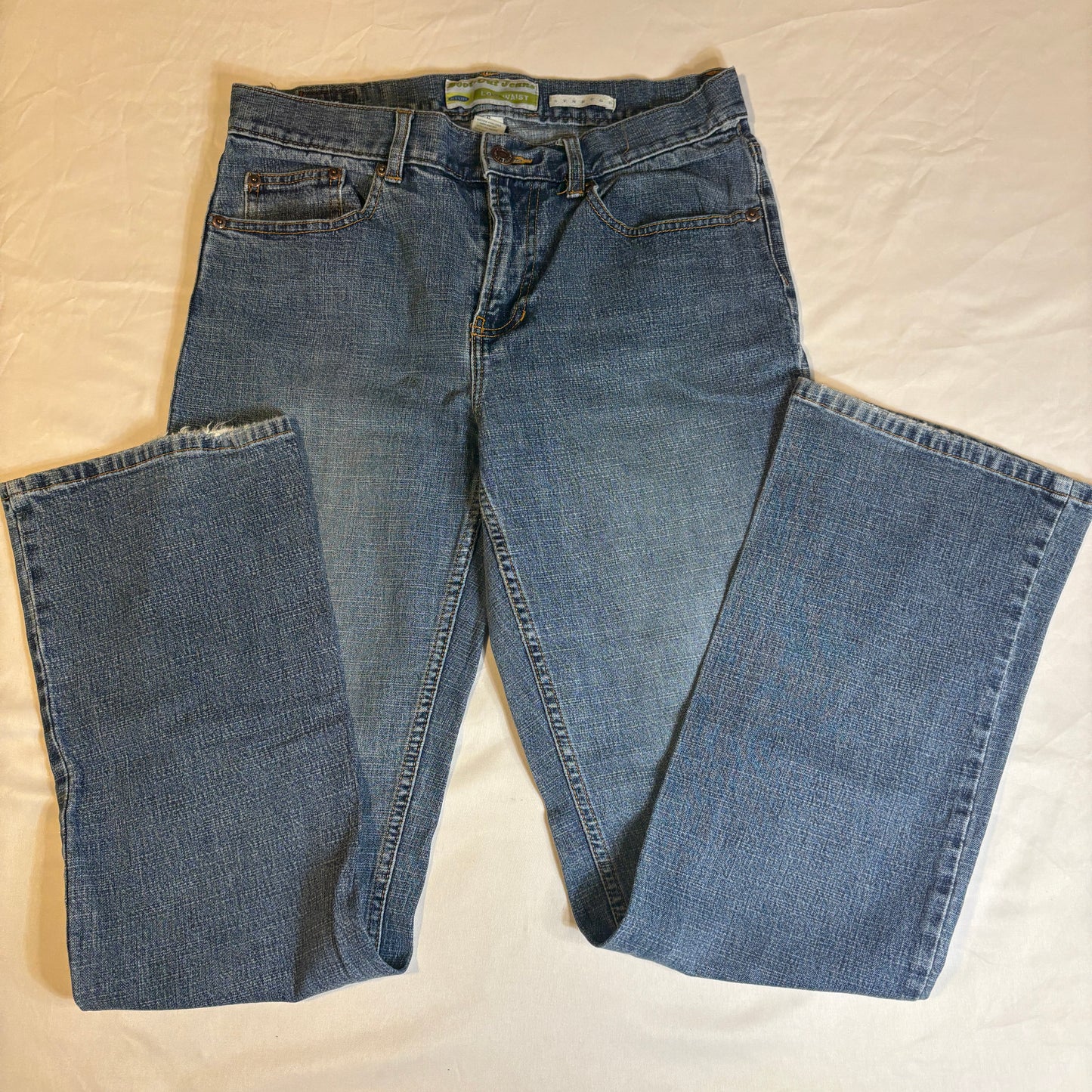 Old Navy Bootcut Jeans Women’s 6R Low Waist Blue Stretch Denim Y2K Style