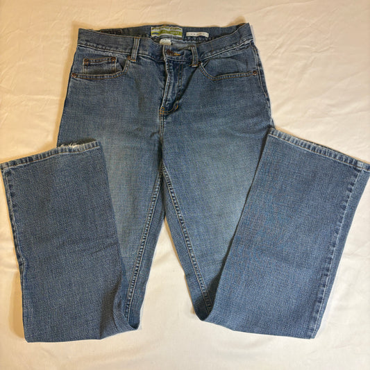 Old Navy Bootcut Jeans Women’s 6R Low Waist Blue Stretch Denim Y2K Style