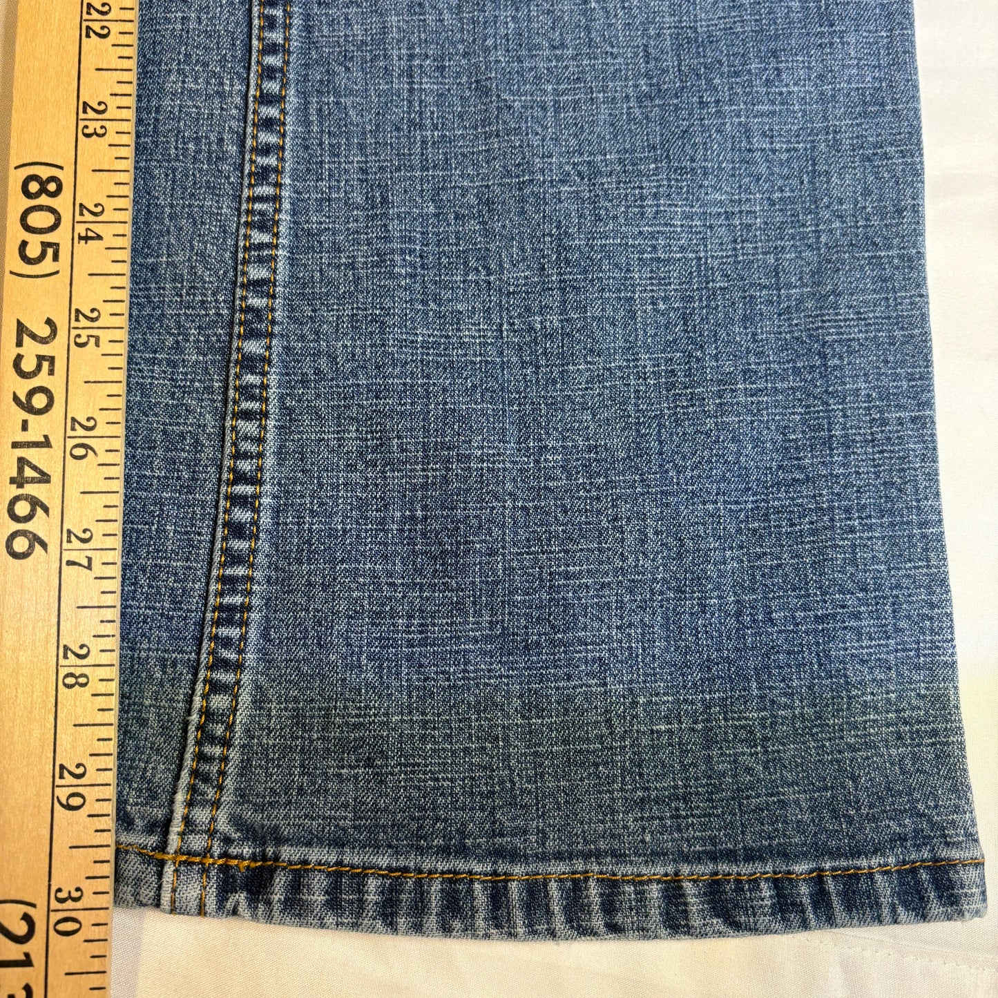 Old Navy Bootcut Jeans Women’s 6R Low Waist Blue Stretch Denim Y2K Style
