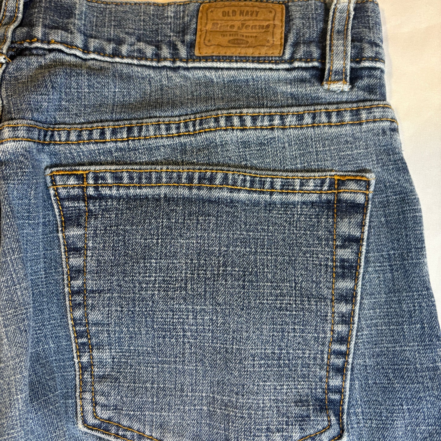 Old Navy Bootcut Jeans Women’s 6R Low Waist Blue Stretch Denim Y2K Style