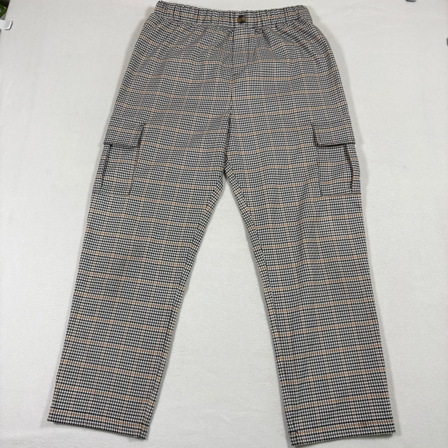 Art Class womens pants size XL 14 16 plaid checkered cargo Y2K streetwear grunge