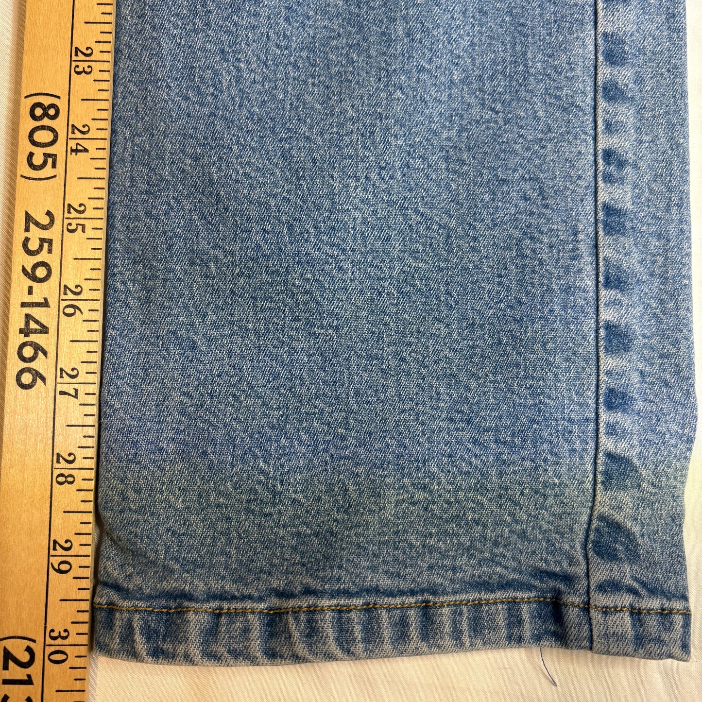 Liz Claiborne Jeans Women’s 6R Straight Leg High Rise Light Wash Denim Baggy