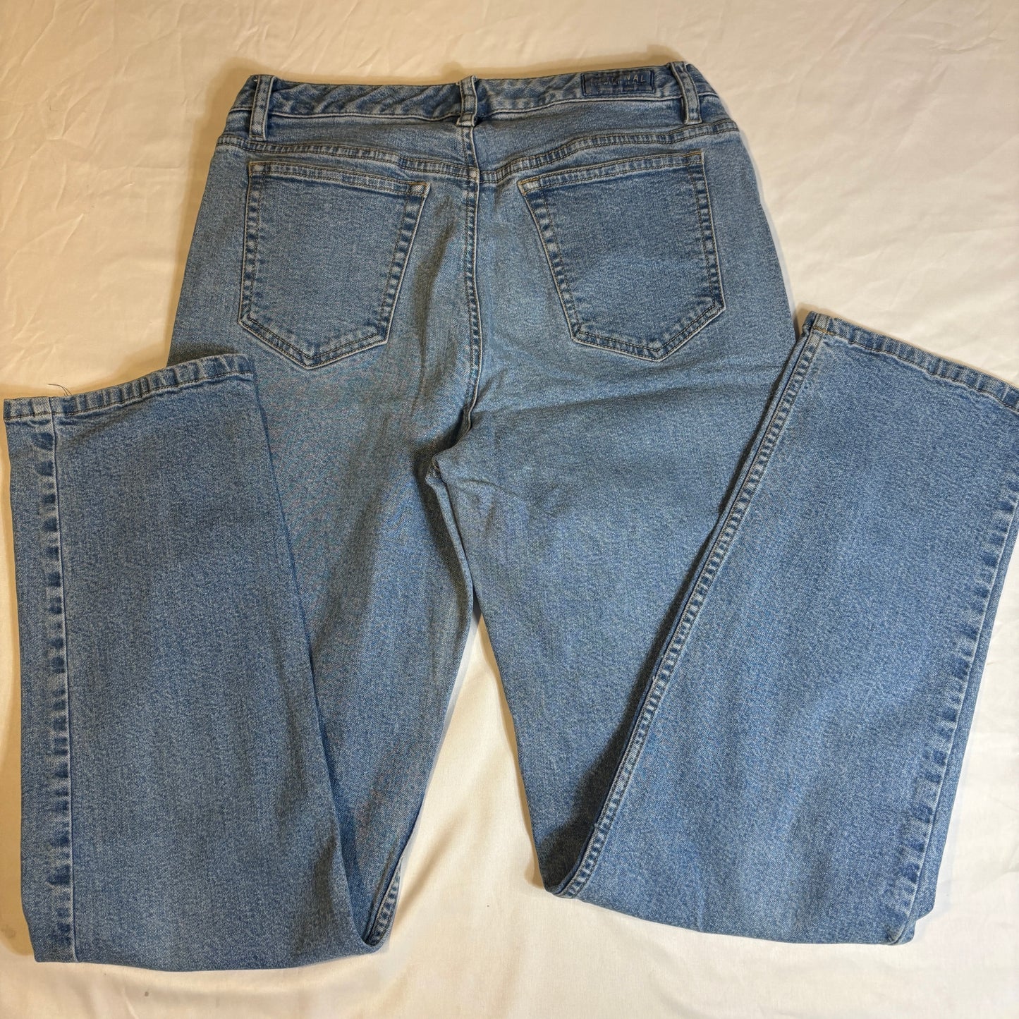 Liz Claiborne Jeans Women’s 6R Straight Leg High Rise Light Wash Denim Baggy