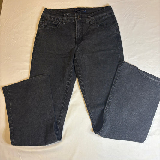 Bandolino Blu Jeans Women’s 6 Arianna Bootcut Dark Wash Stretch Denim Casual
