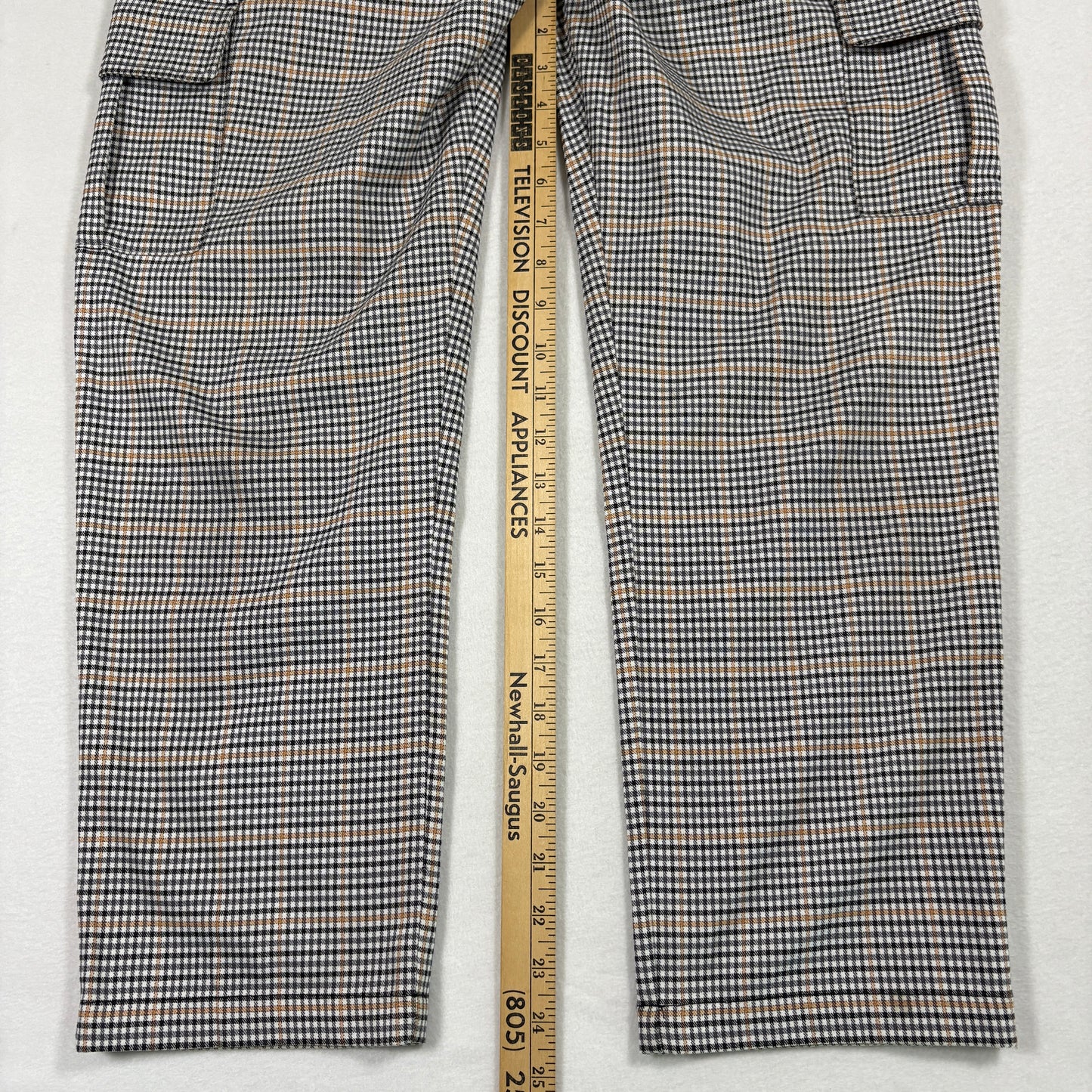 Art Class womens pants size XL 14 16 plaid checkered cargo Y2K streetwear grunge