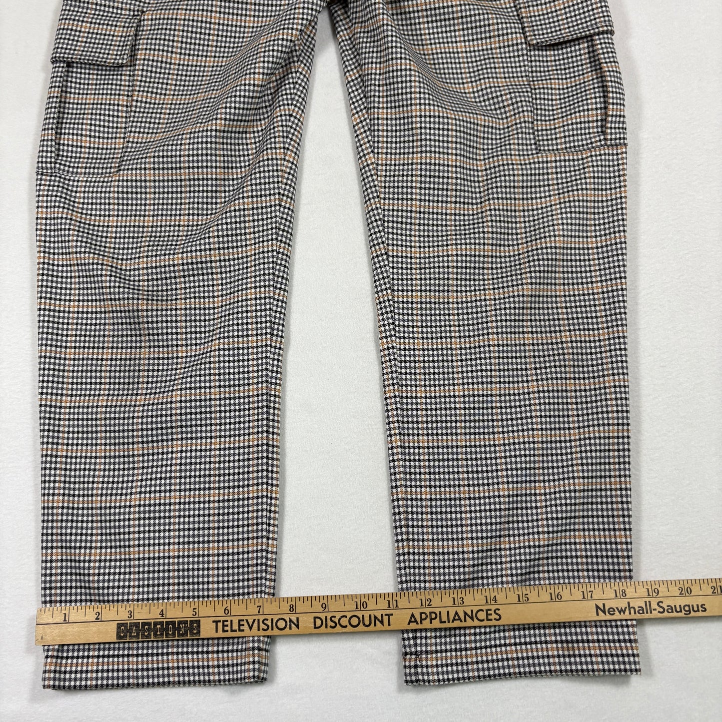 Art Class womens pants size XL 14 16 plaid checkered cargo Y2K streetwear grunge