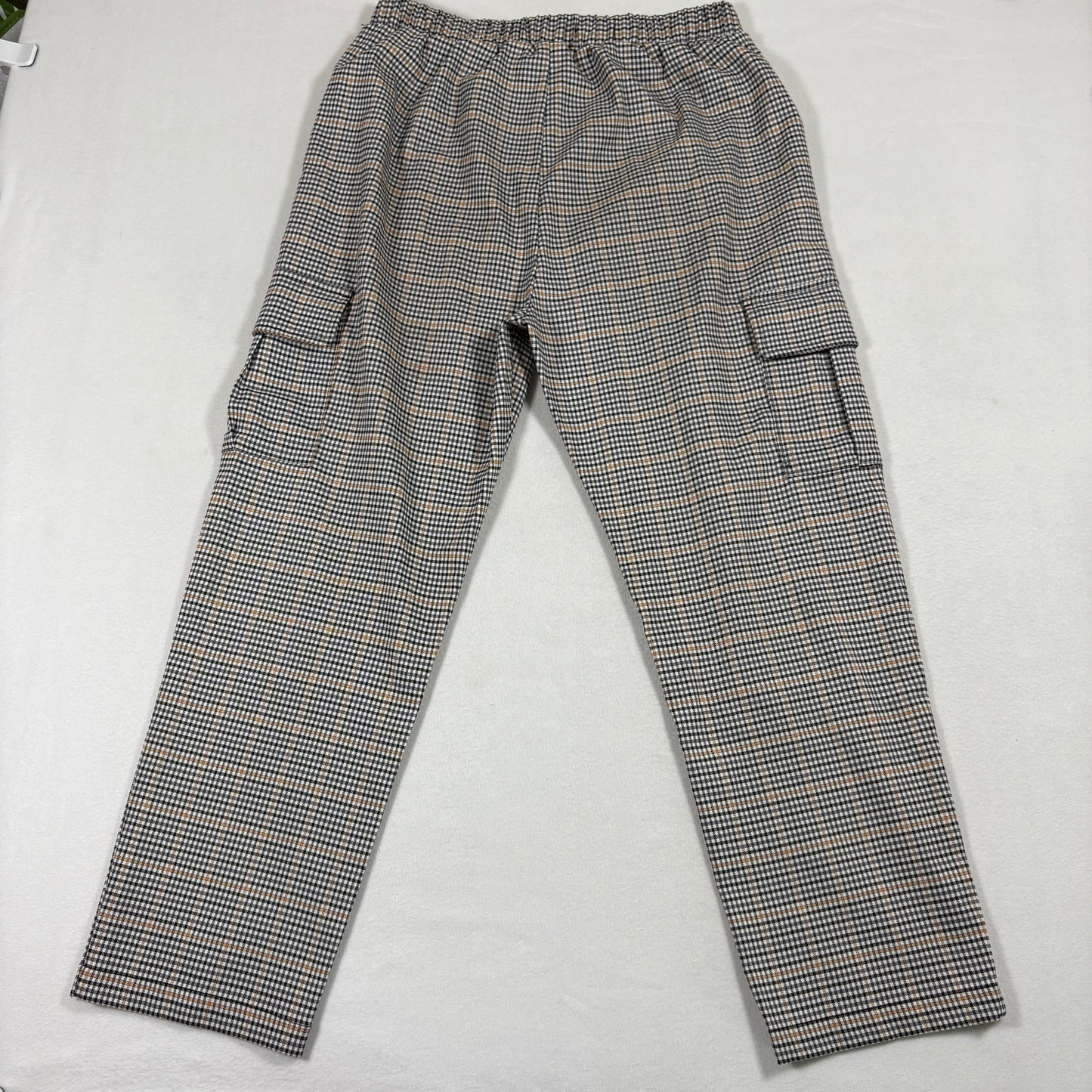 Art Class womens pants size XL 14 16 plaid checkered cargo Y2K streetwear grunge