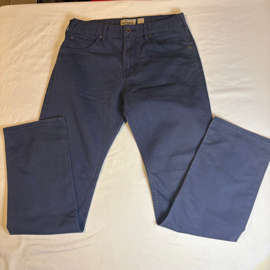 Patagonia Pants Men’s 31x32 Navy Blue Organic Cotton Straight Leg Casual Outdoor