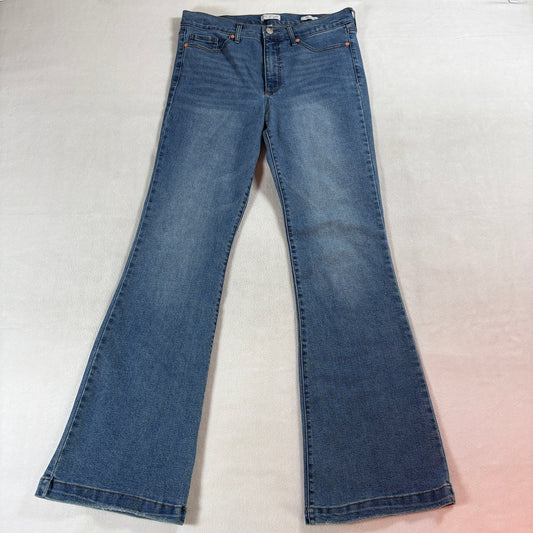 Sofia Jeans Flare Women’s 10 Fits Like 32X31 Blue High Rise Stretch Y2K Denim