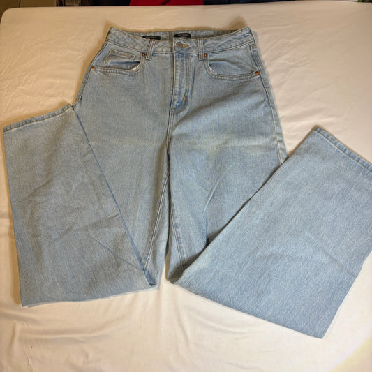 Gloria Vanderbilt Jeans Women’s 6/28R Baggy Light Wash High Rise Straight Leg