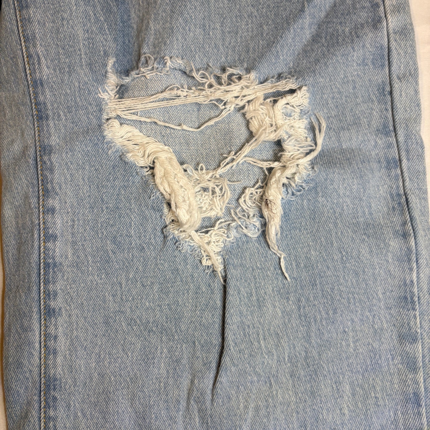 Gloria Vanderbilt Jeans Women’s 6/28R Baggy Light Wash High Rise Straight Leg