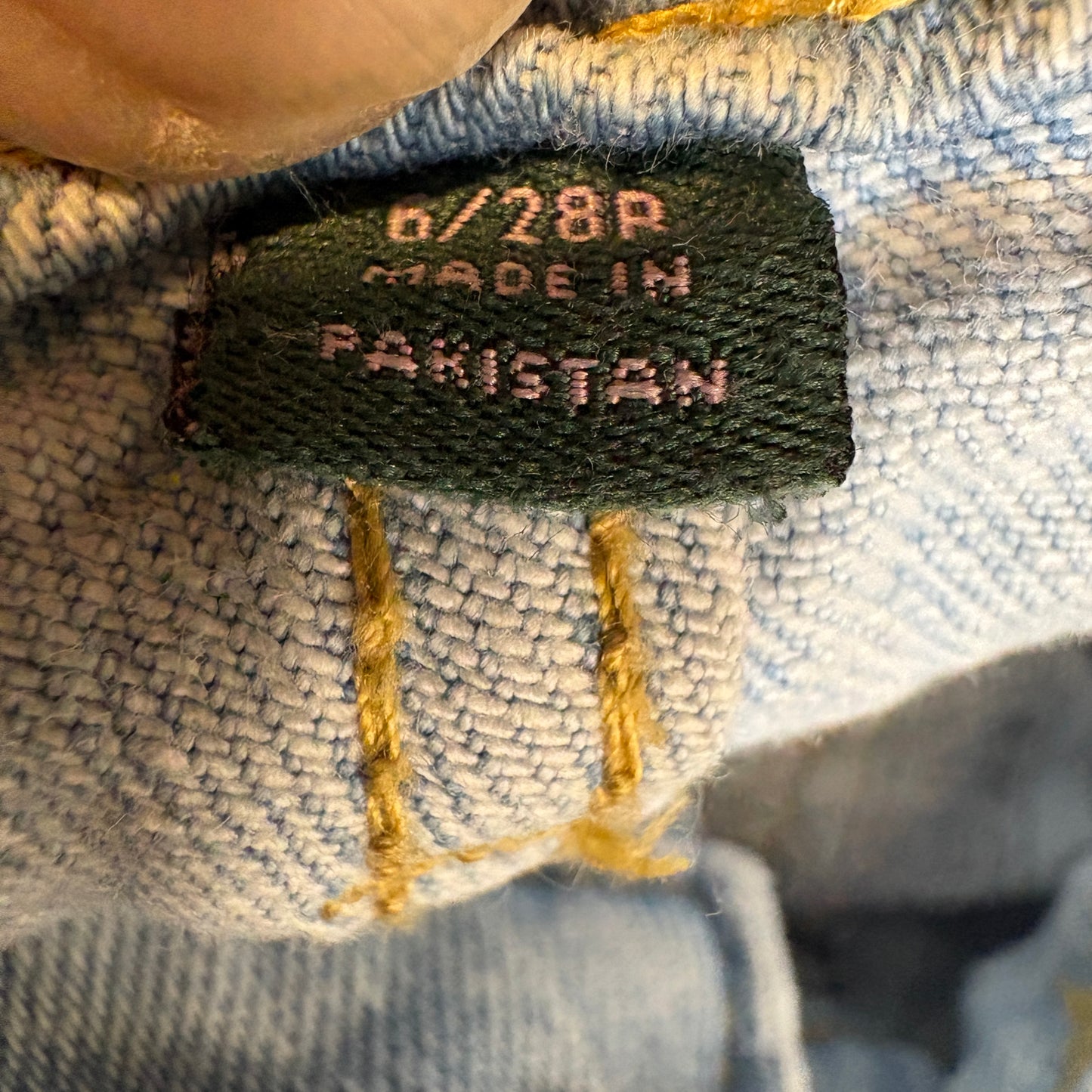 Gloria Vanderbilt Jeans Women’s 6/28R Baggy Light Wash High Rise Straight Leg