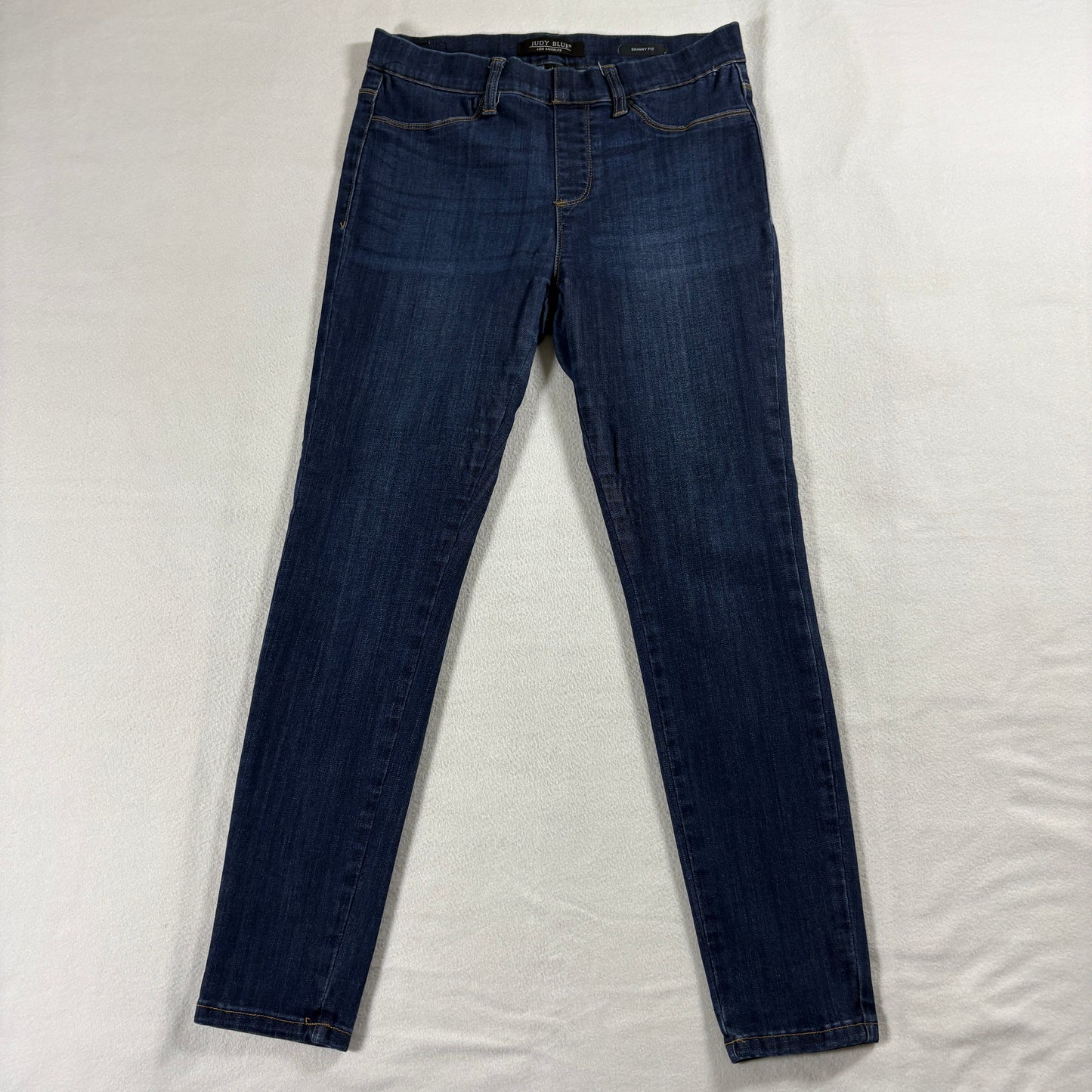 Judy Blue Womens Skinny Fit Dark Wash Stretch Jeans 9/29 Mid Rise 30x28
