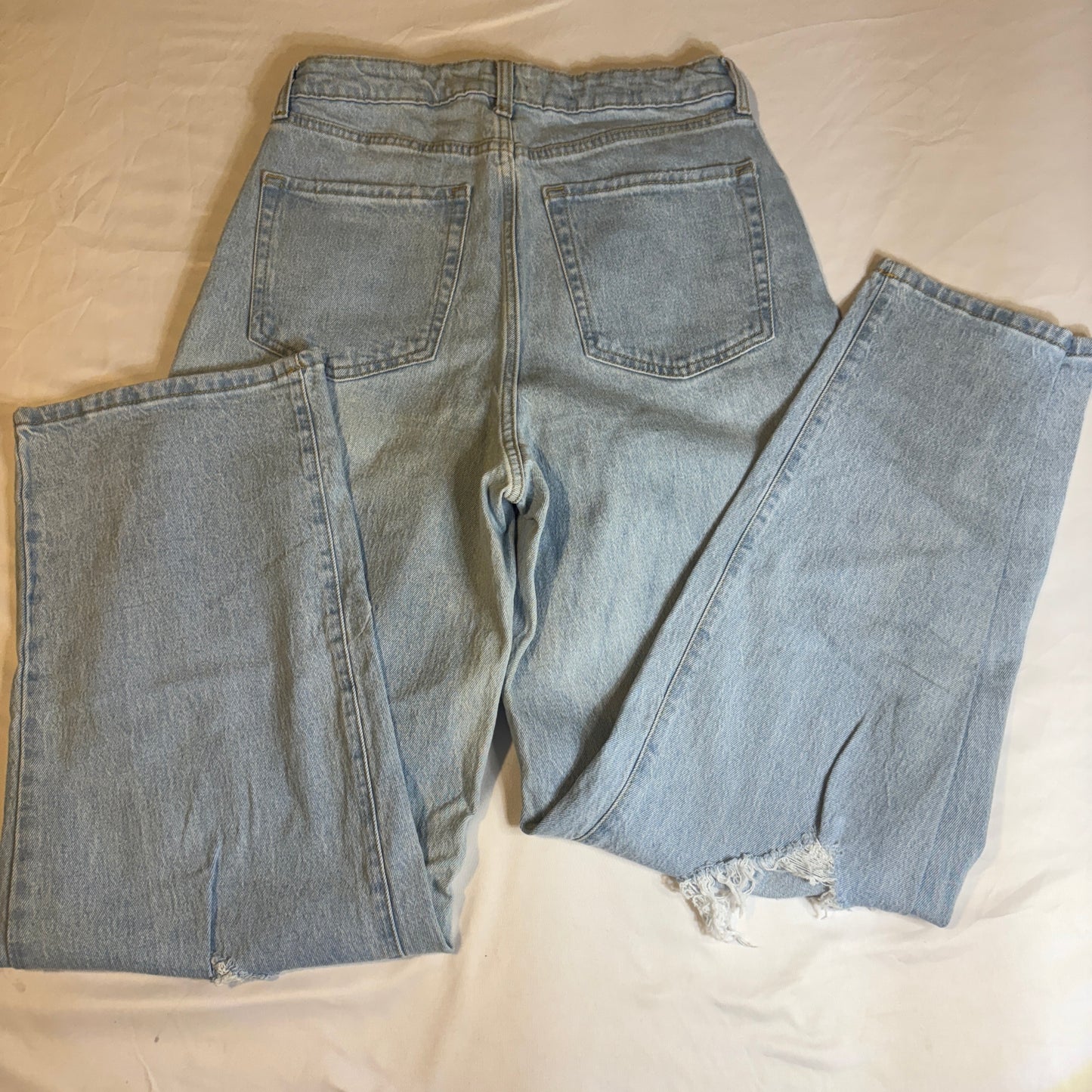 Gloria Vanderbilt Jeans Women’s 6/28R Baggy Light Wash High Rise Straight Leg