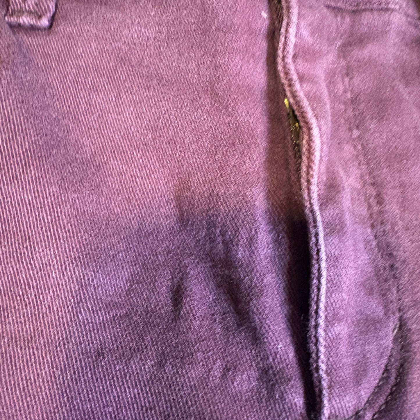 Gloria Vanderbilt Amanda Jeans Women’s 8 Baggy High Rise Straight Leg Plum Purple