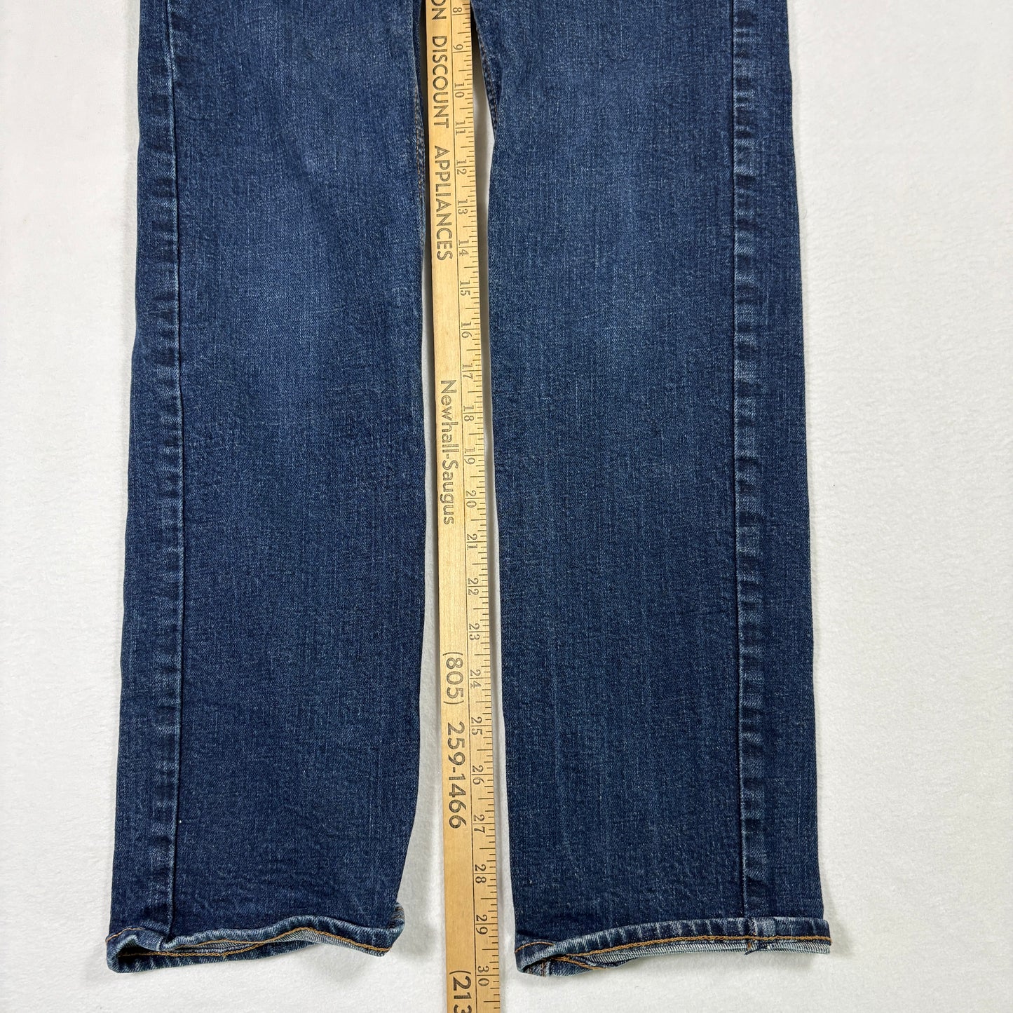 Old Navy mens jeans 30x32 dark wash slim fit built in flex denim Y2K vintage look