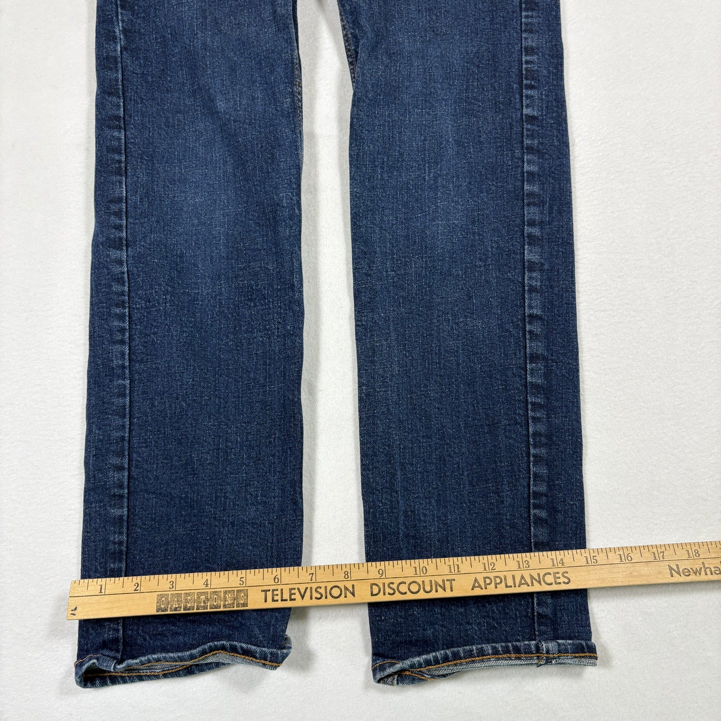 Old Navy mens jeans 30x32 dark wash slim fit built in flex denim Y2K vintage look