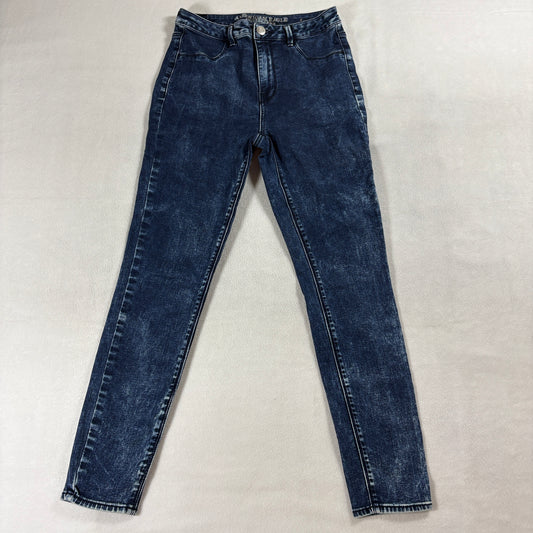 American Eagle Sky High Jegging Size 8 Regular Fits Like 27x28 Skinny Jeans