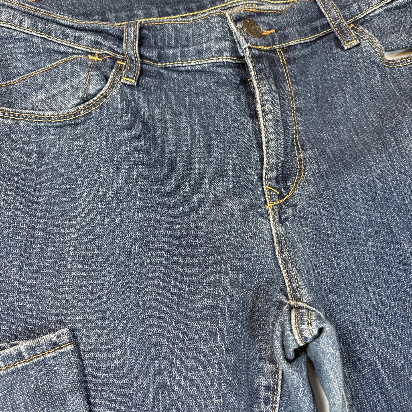 Old Navy The Flirt Bootcut Jeans Women’s Size 8 Regular Blue Denim Stretch Baggy