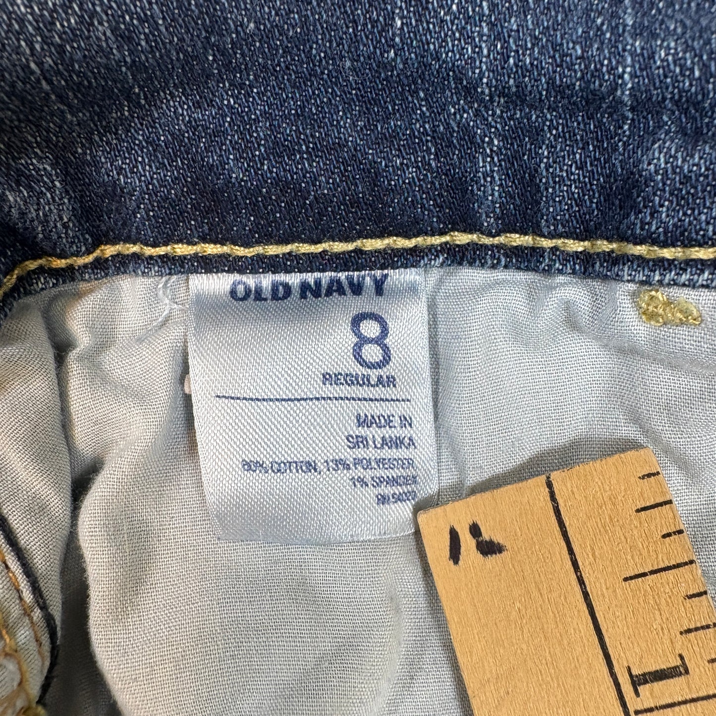 Old Navy The Flirt Bootcut Jeans Women’s Size 8 Regular Blue Denim Stretch Baggy