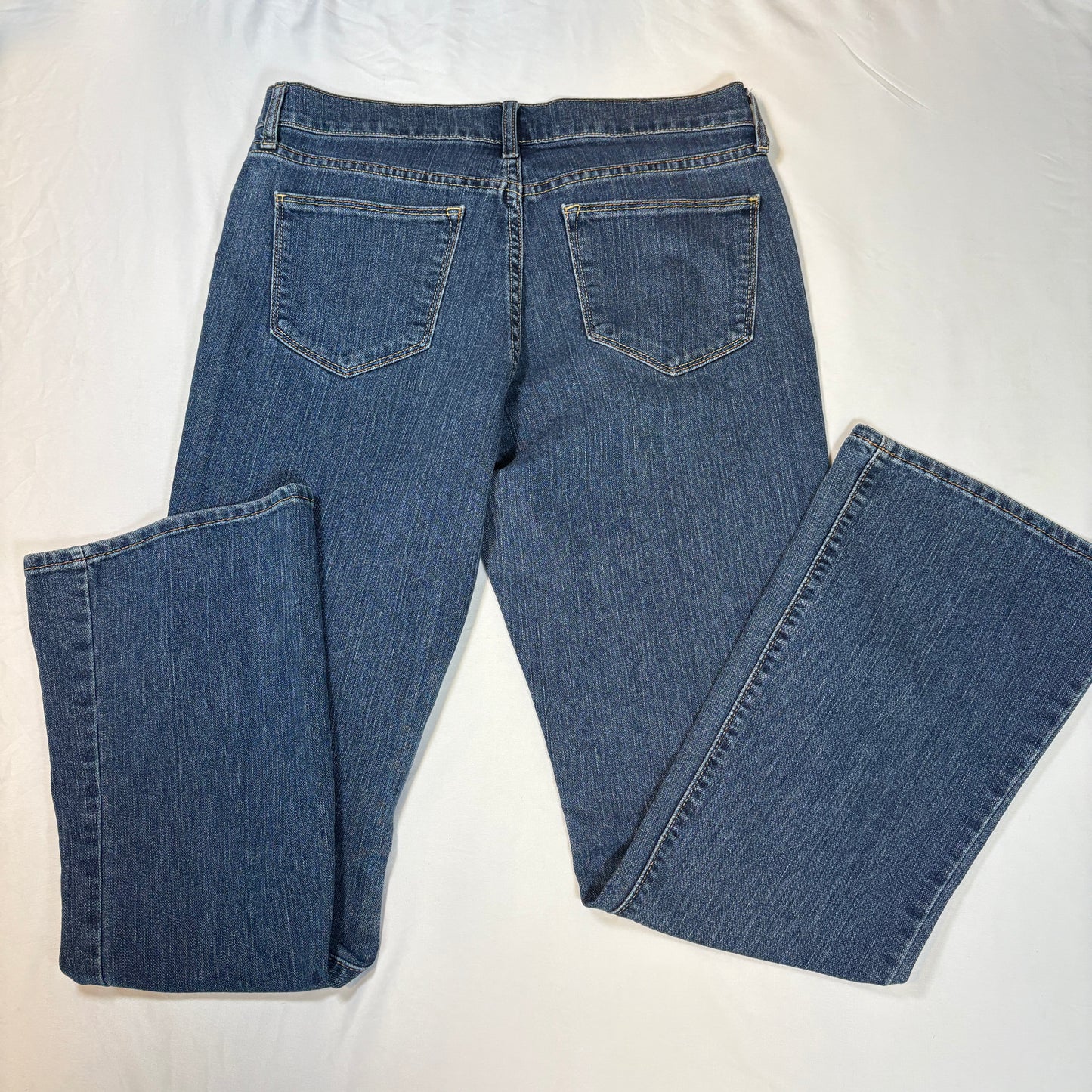 Old Navy The Flirt Bootcut Jeans Women’s Size 8 Regular Blue Denim Stretch Baggy