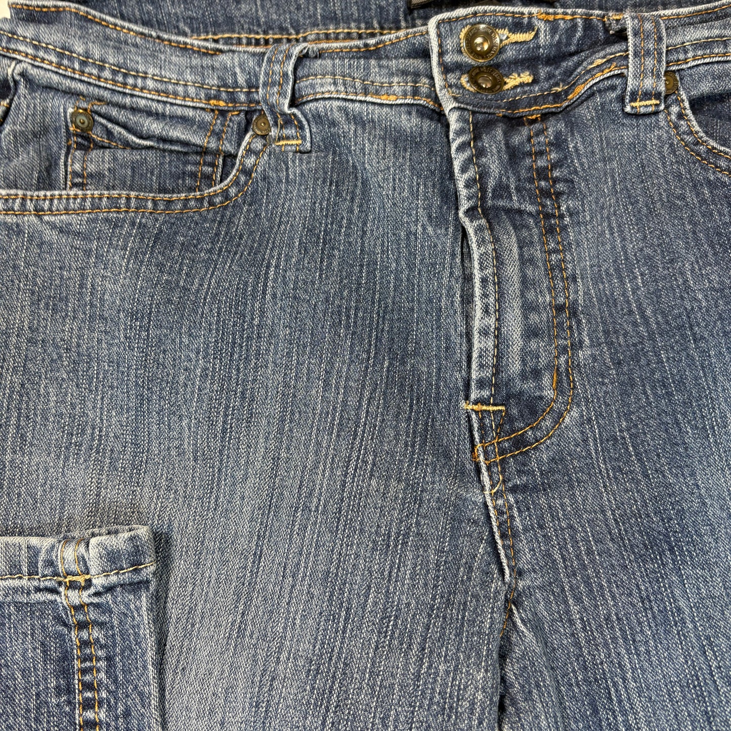 Nine West Jeans Women’s Size 10 Blue Denim Stretch Bootcut Baggy Y2K Vintage