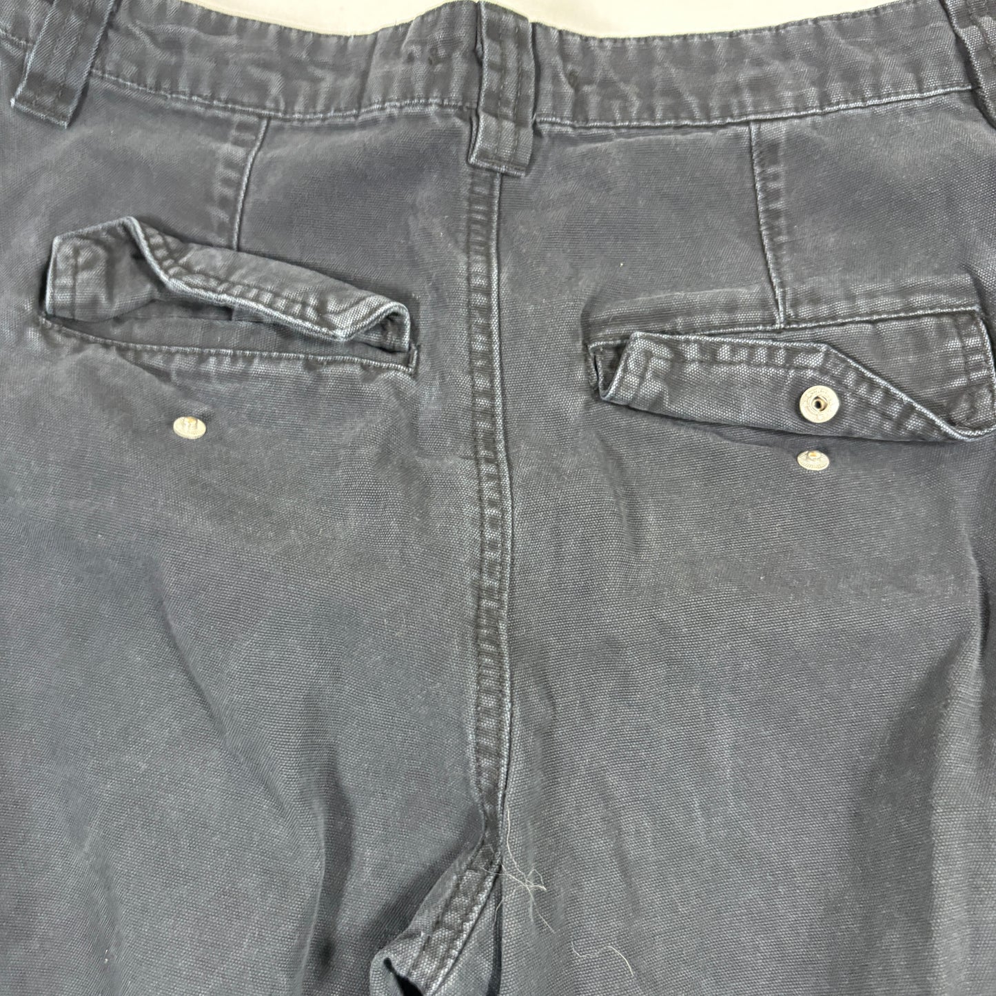 Mens black cargo pants baggy Y2K grunge utility streetwear jogger style pockets