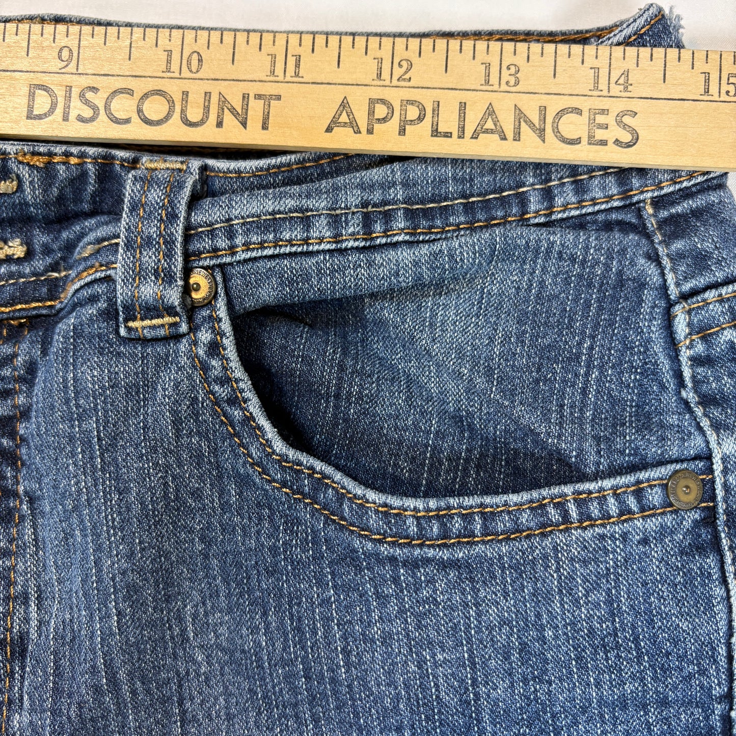 Nine West Jeans Women’s Size 10 Blue Denim Stretch Bootcut Baggy Y2K Vintage