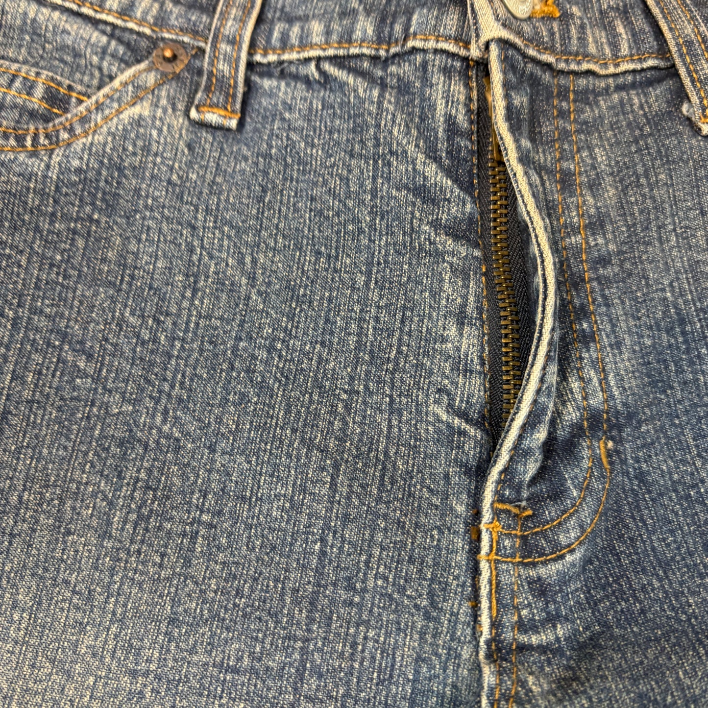 GAP Factory Low Rise Flare Stretch Jeans Women’s 4 Blue Denim Bootcut Baggy Y2K